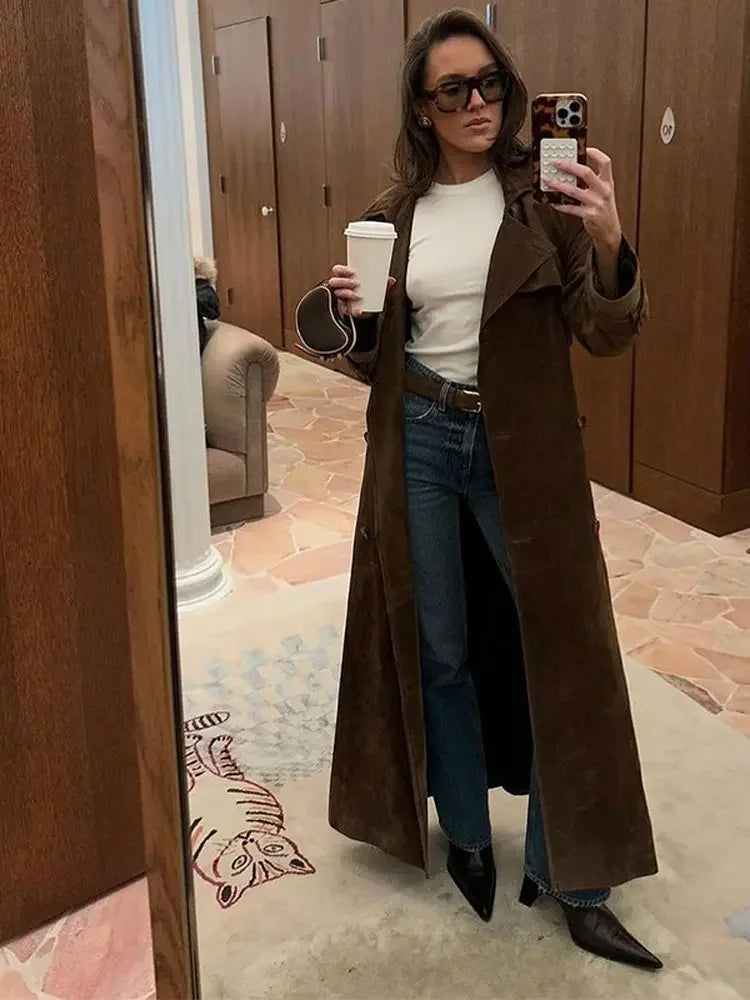 Agathe - Veste élégante en simili cuir pour une allure confiante