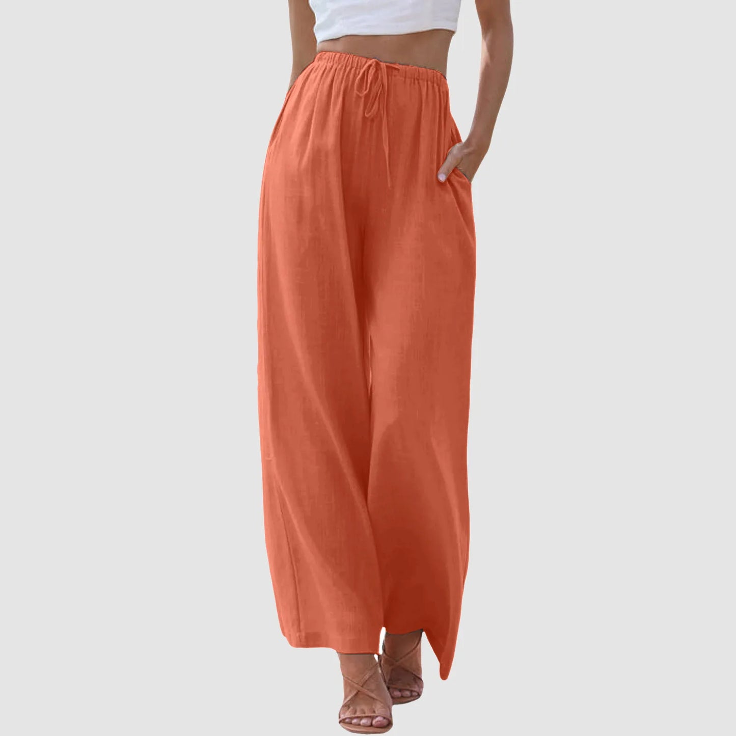 Vitoria™ | Pantalon à taille haute avec jambes larges