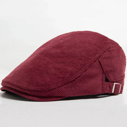 Lenoir™ | Casquette en Velours Côtelé Élégante