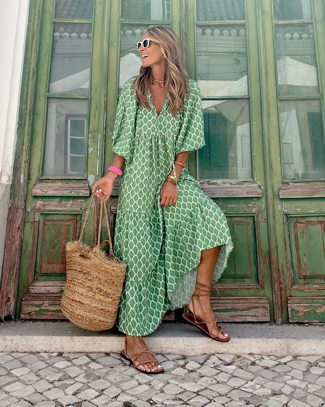 Perrine – Élégante Robe Maxi Bohème