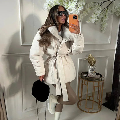 Céleste - Chic et Élégante Parka d'Hiver
