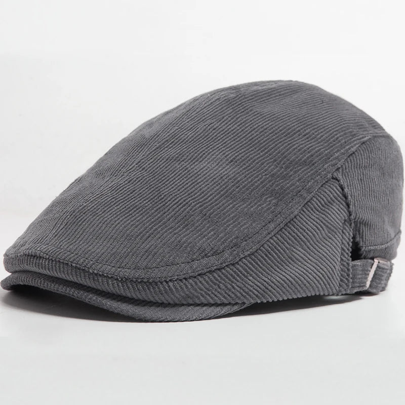 Lenoir™ | Casquette en Velours Côtelé Élégante