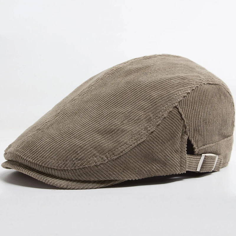 Lenoir™ | Casquette en Velours Côtelé Élégante