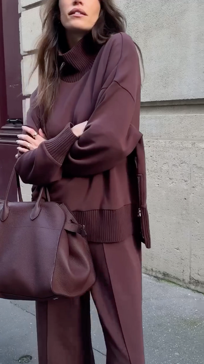 Mélina - Ensemble Tricot Chic et Confortable