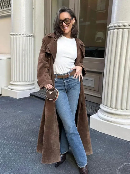 Agathe - Veste élégante en simili cuir pour une allure confiante