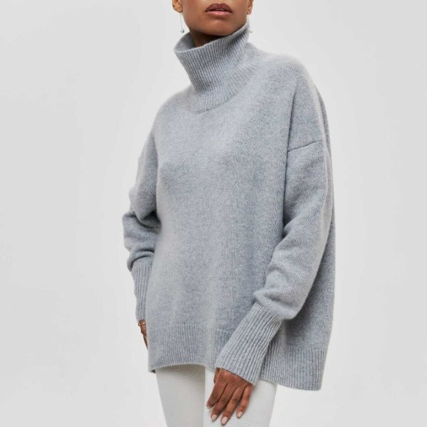 Henriette - Chic Knit Turtleneck Sweater
