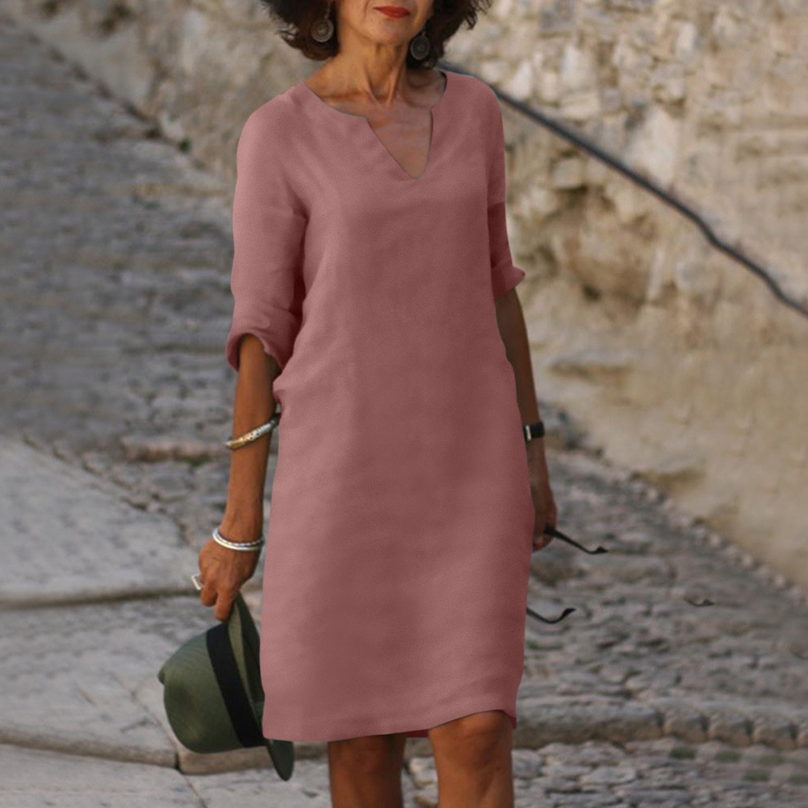 Agnès – Élégante Robe Fluide