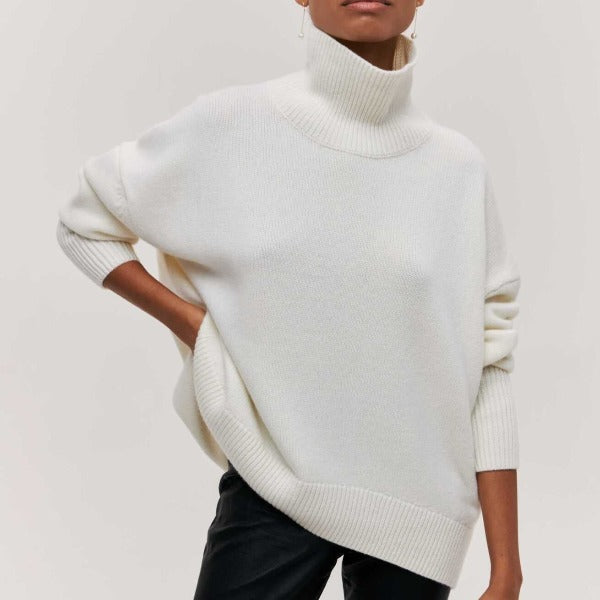 Henriette - Chic Knit Turtleneck Sweater