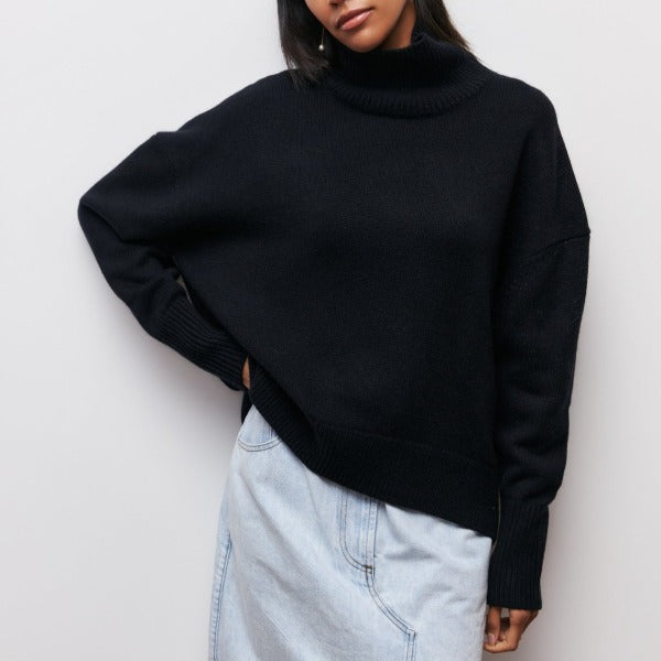 Henriette - Chic Knit Turtleneck Sweater