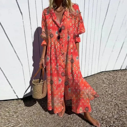 Héryne – Robe fluide au style bohème et romantique