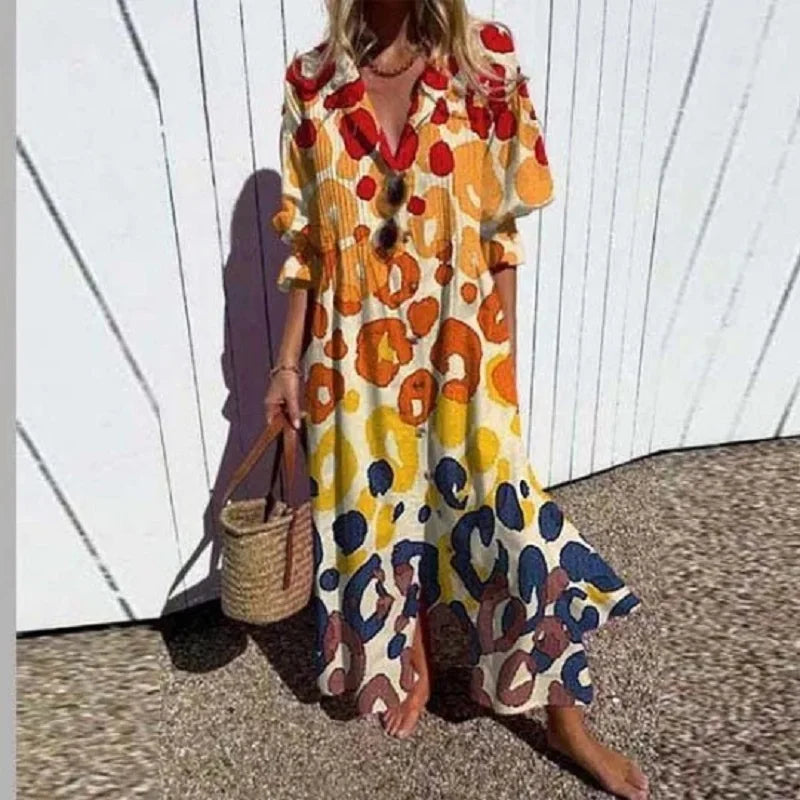 Héryne – Robe fluide au style bohème et romantique