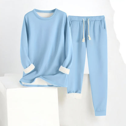 Irina - Élégant Ensemble Thermique en Polaire
