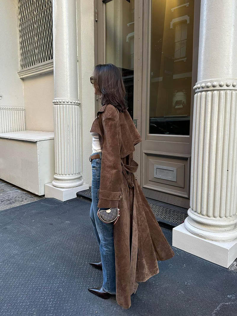 Agathe - Veste élégante en simili cuir pour une allure confiante