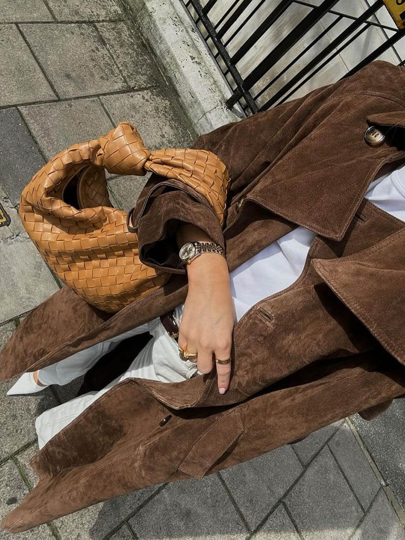 Agathe - Veste élégante en simili cuir pour une allure confiante