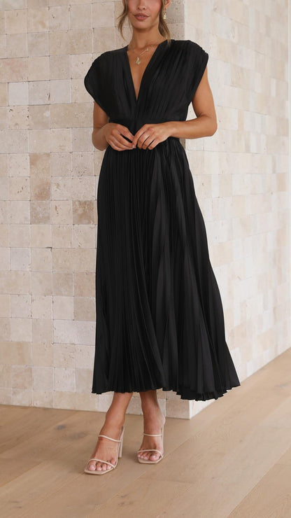 Javotte – Élégante robe longue fluide