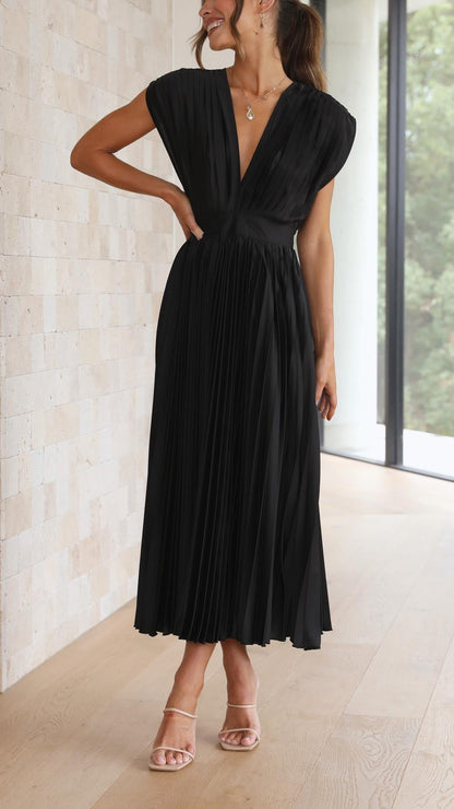 Javotte – Élégante robe longue fluide