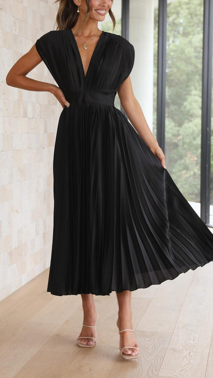 Javotte – Élégante robe longue fluide