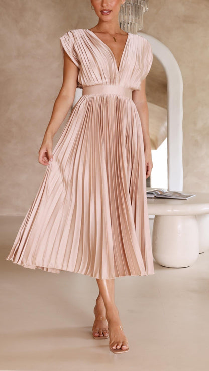 Javotte – Élégante robe longue fluide