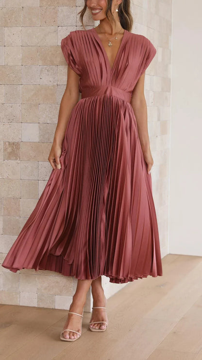 Javotte – Élégante robe longue fluide