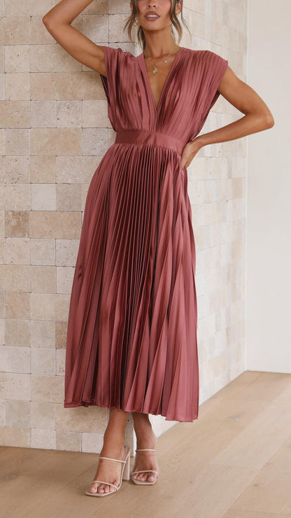 Javotte – Élégante robe longue fluide