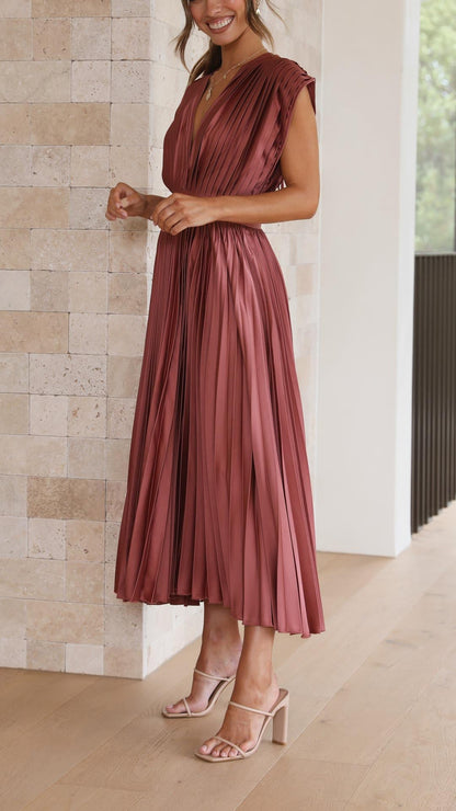 Javotte – Élégante robe longue fluide