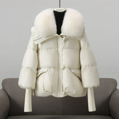 Cerise - Veste Chic en Fausse Fourrure