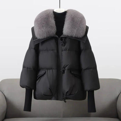 Cerise - Veste Chic en Fausse Fourrure