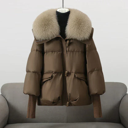 Cerise - Veste Chic en Fausse Fourrure