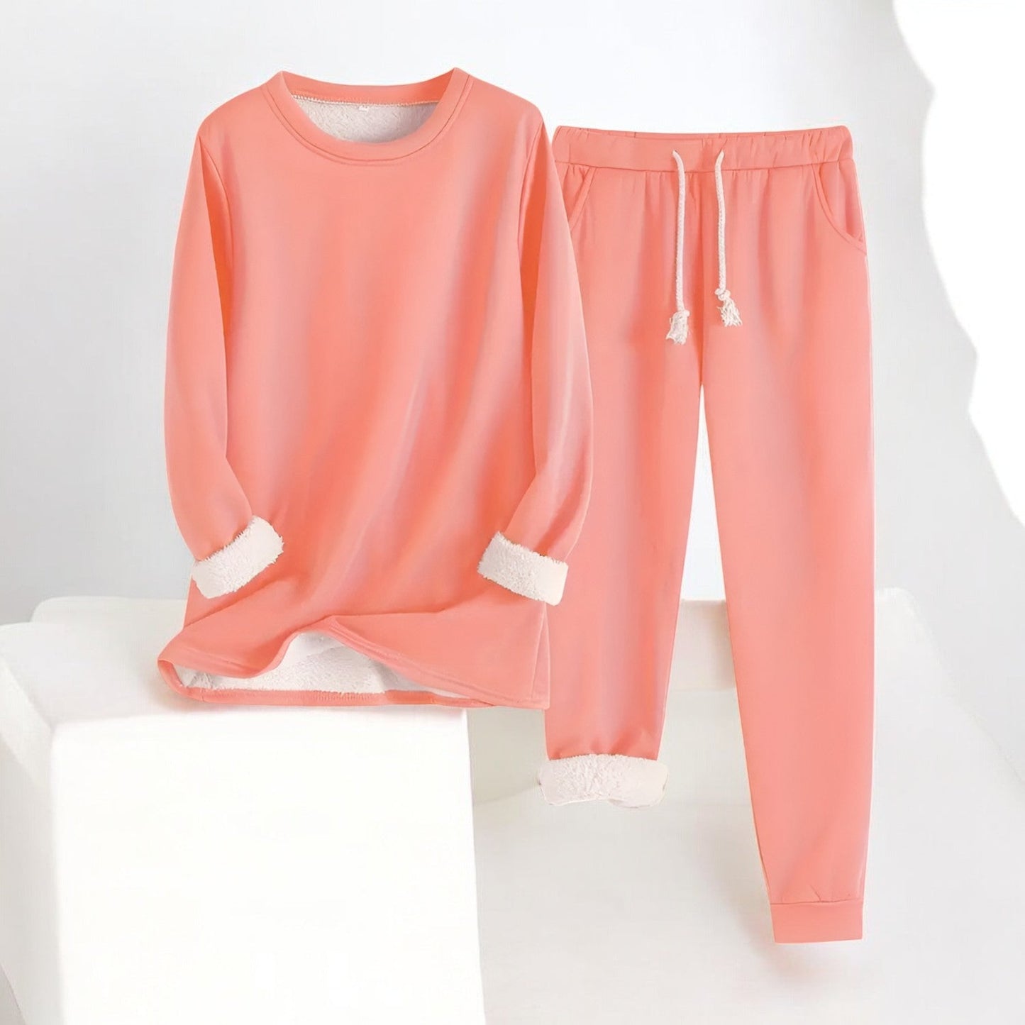 Irina - Élégant Ensemble Thermique en Polaire