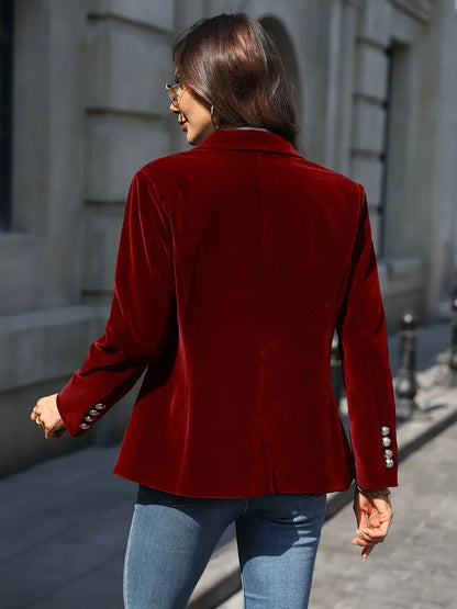 Nessa - Blazer Chic en Velours