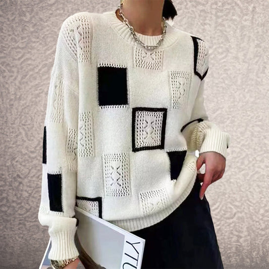 Coline - Pull d'hiver Chic