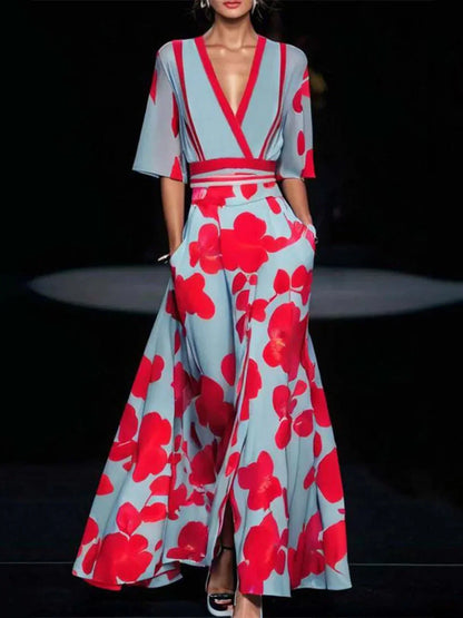 Ismérie – Élégante robe à manches