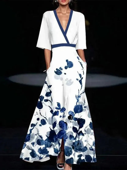 Ismérie – Élégante robe à manches