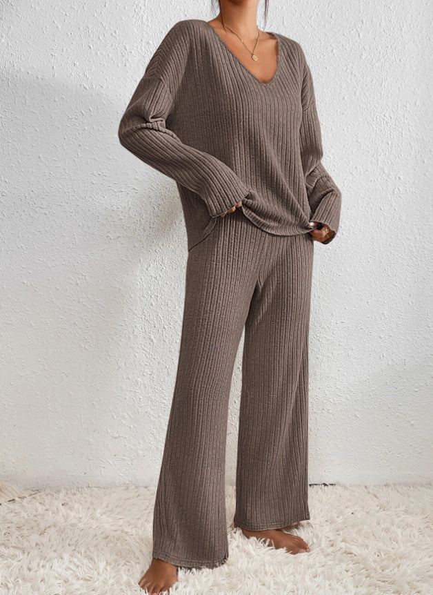 Zoélie - Ensemble Chic en Côtelé Confortable
