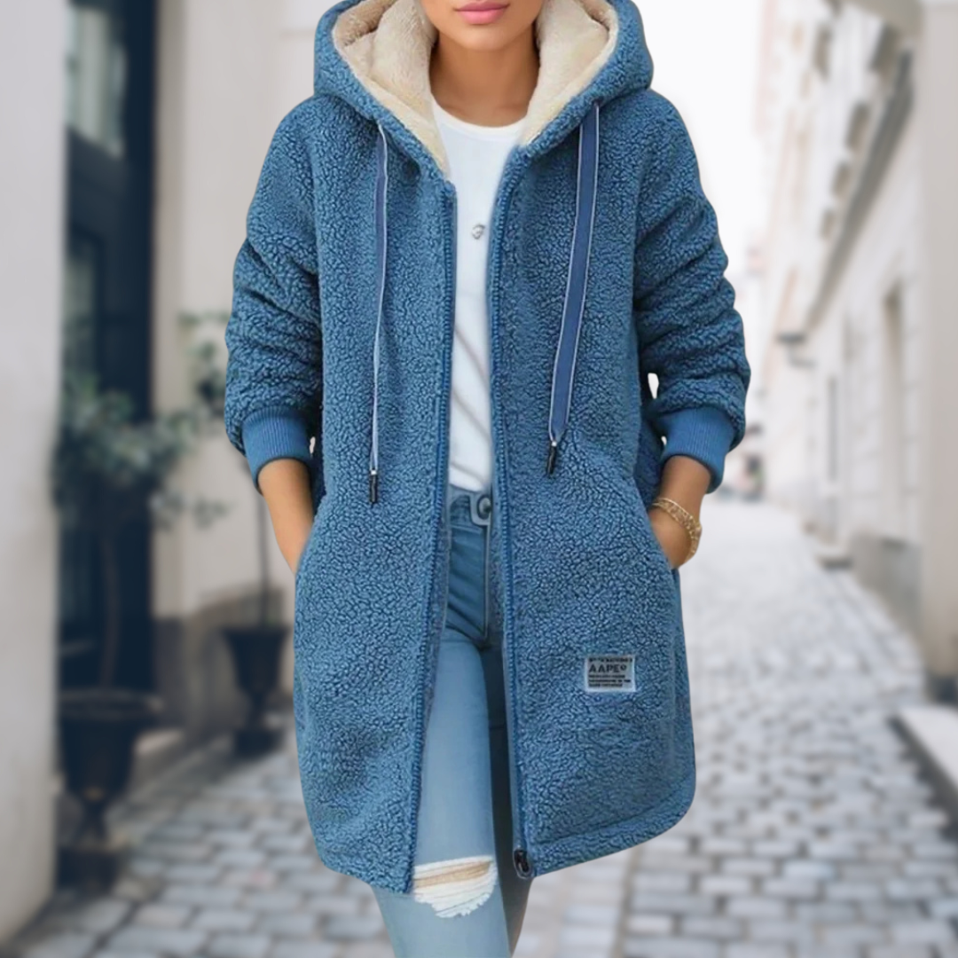 Malou - Élégante Veste Doublée en Polaire