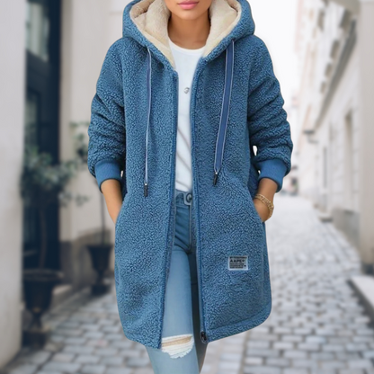Malou - Élégante Veste Doublée en Polaire