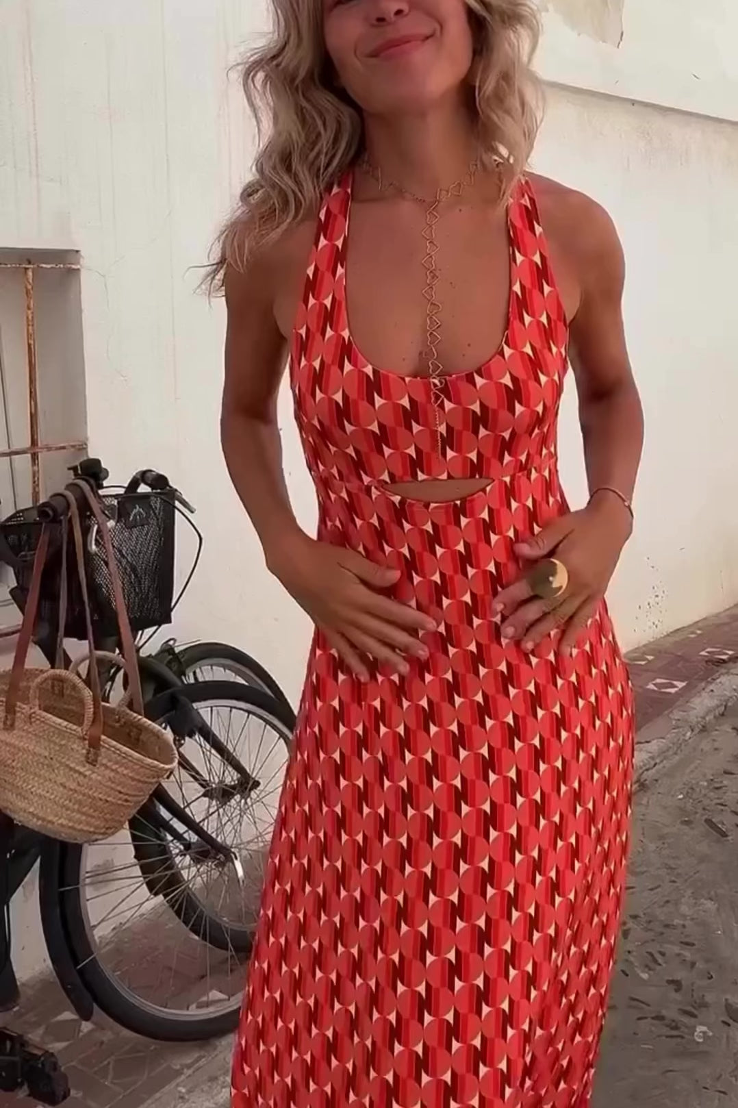 Élisa - Robe Élégante et Fluide au Charme Raffiné