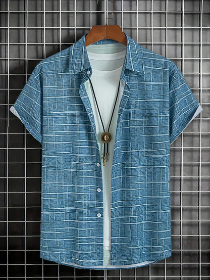 Vitoria™ | Chemise Chic à Rayures et Carreaux