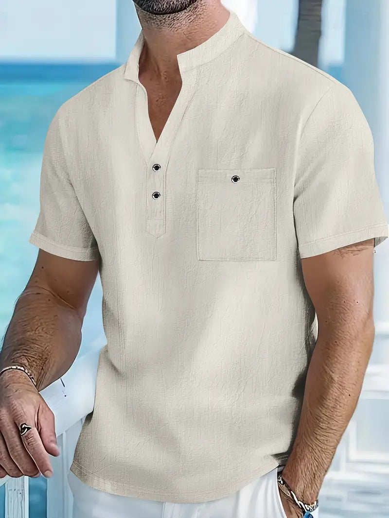 Vitoria™ | Élégante chemise à manches courtes