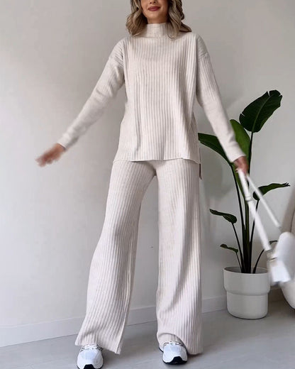 Rosette – Ensemble Chic et Décontracté en Deux Pièces