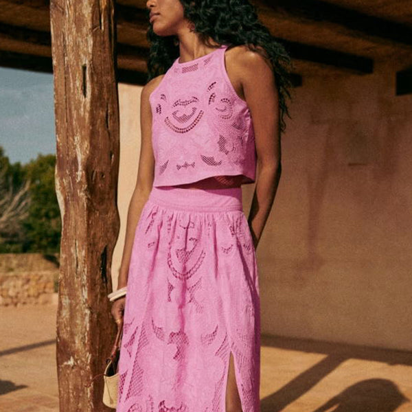 Téophane – Ensemble Chic en Dentelle Légère