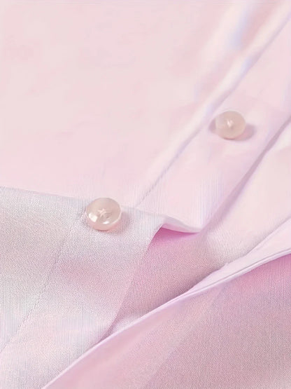 Vitoria™ | Chemise Longue Élégante à Boutons