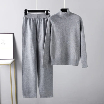 Vitoria™ | Ensemble Lounge en Tricot Torsadé à Deux Pièces