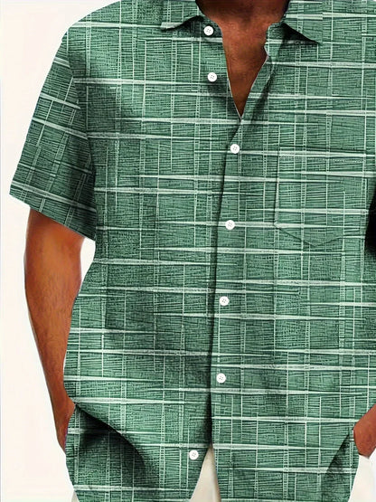 Vitoria™ | Chemise Chic à Rayures et Carreaux