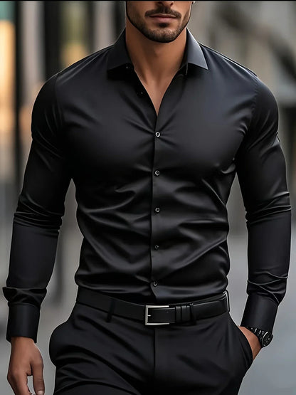 Vitoria™ | Chemise Longue Élégante à Boutons
