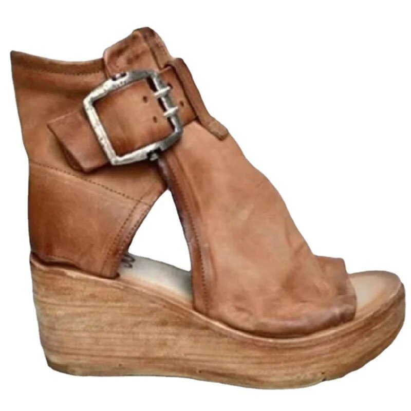 Sidonie – Sandales orthopédiques artisanales