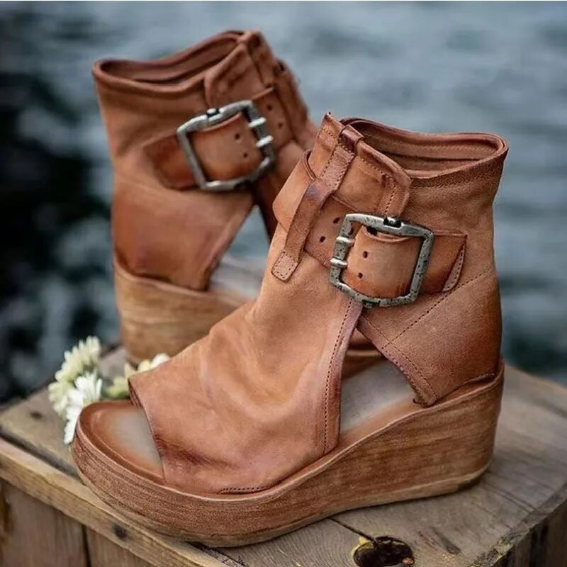 Sidonie – Sandales orthopédiques artisanales