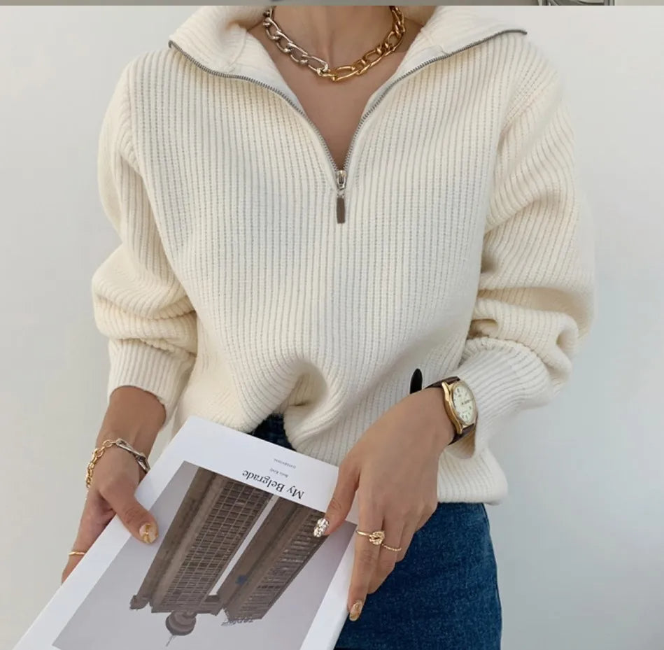 Pull Chic Anna avec Zip