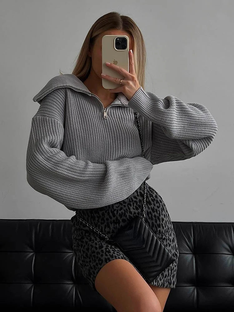 Pull Chic Anna avec Zip
