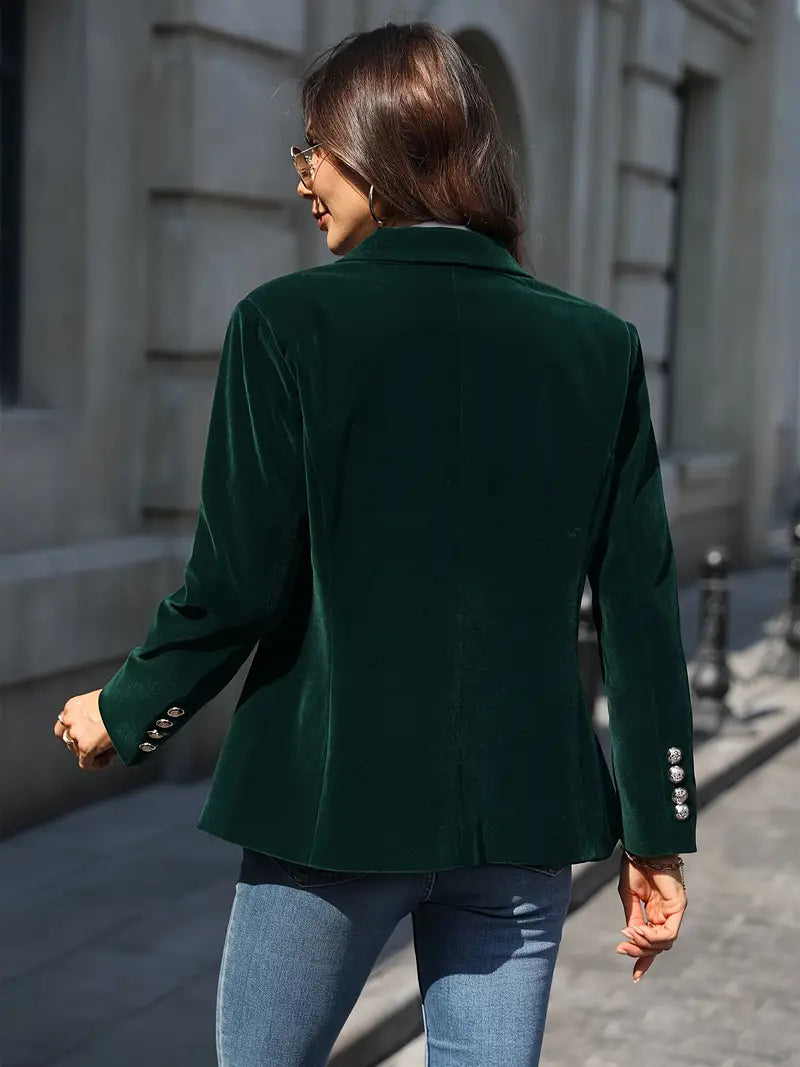 Nessa - Blazer Chic en Velours